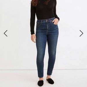 Madewell Curvy High-Rise Skinny Denim Jeans
